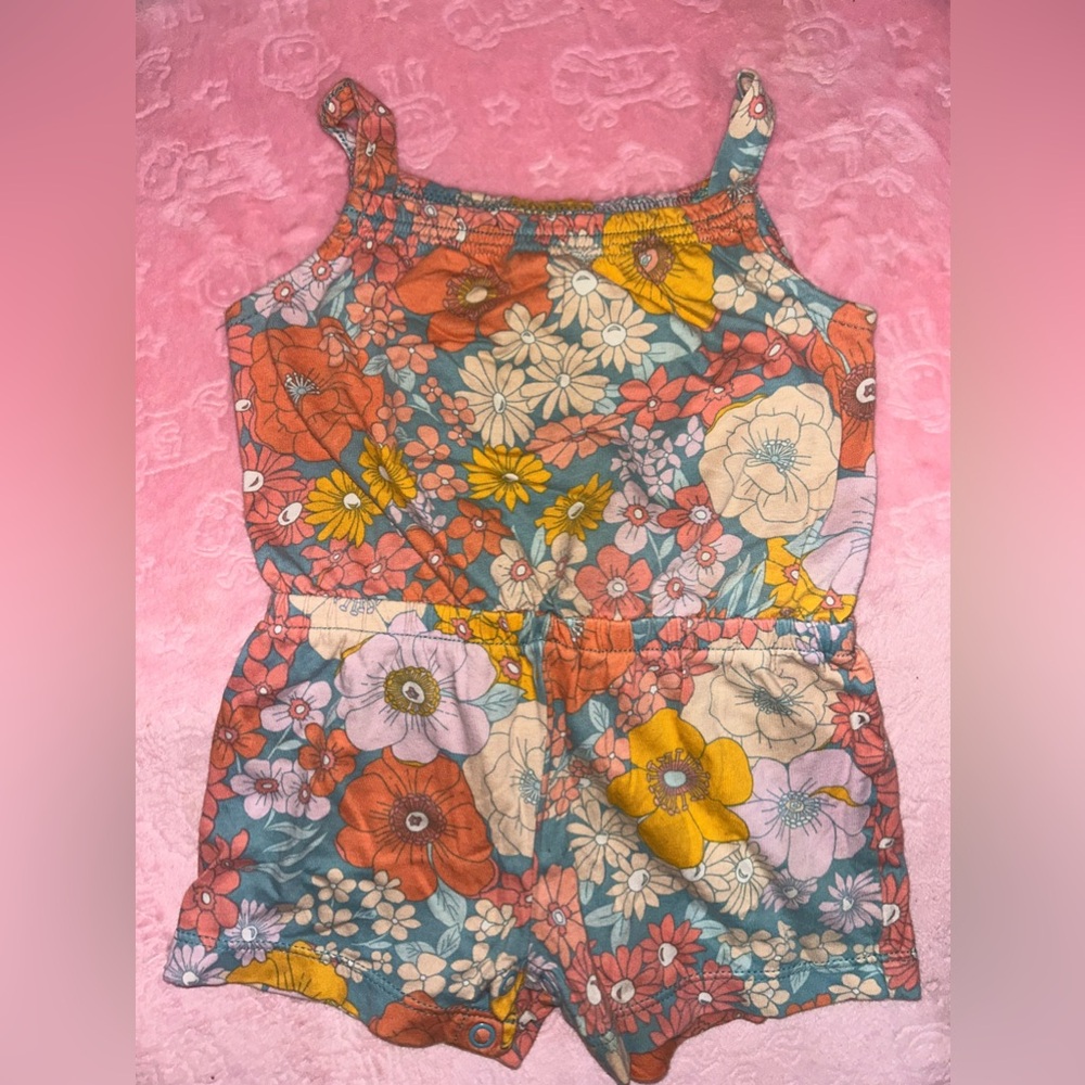 Floral Babygirl Romper
